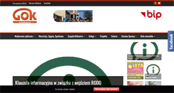Desktop Screenshot of gok.miedzna.pl