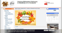 Desktop Screenshot of biblioteka.miedzna.pl